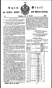 Wiener Zeitung 18230614 Seite: 13