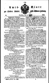 Wiener Zeitung 18230621 Seite: 13