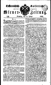 Wiener Zeitung 18230712 Seite: 1