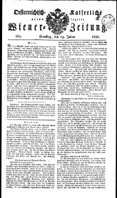 Wiener Zeitung 18230719 Seite: 1