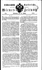 Wiener Zeitung 18230723 Seite: 1