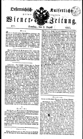 Wiener Zeitung 18230802 Seite: 1