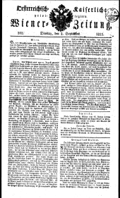 Wiener Zeitung 18230902 Seite: 1