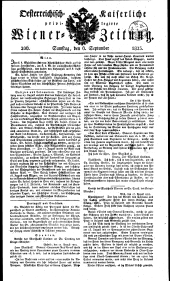 Wiener Zeitung 18230906 Seite: 1