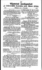 Wiener Zeitung 18230917 Seite: 5