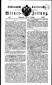 Wiener Zeitung 18231008 Seite: 1