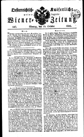 Wiener Zeitung 18231013 Seite: 1