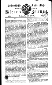 Wiener Zeitung 18231017 Seite: 1