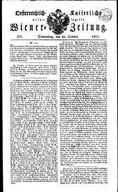 Wiener Zeitung 18231030 Seite: 1