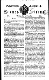 Wiener Zeitung 18231103 Seite: 1