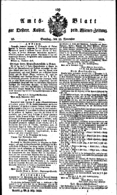 Wiener Zeitung 18231122 Seite: 15