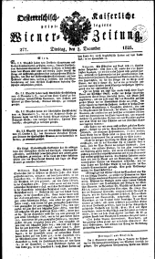 Wiener Zeitung 18231202 Seite: 1