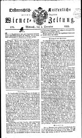 Wiener Zeitung 18231203 Seite: 1