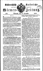 Wiener Zeitung 18231210 Seite: 1