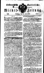 Wiener Zeitung 18231230 Seite: 1