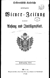 Wiener Zeitung 1824bl01 Seite: 1