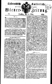Wiener Zeitung 18240313 Seite: 1
