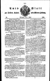 Wiener Zeitung 18240407 Seite: 11