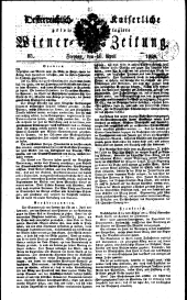 Wiener Zeitung 18240416 Seite: 1