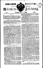 Wiener Zeitung 18240417 Seite: 1