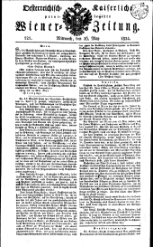 Wiener Zeitung 18240526 Seite: 1