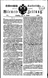 Wiener Zeitung 18240731 Seite: 1