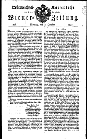 Wiener Zeitung 18241004 Seite: 1