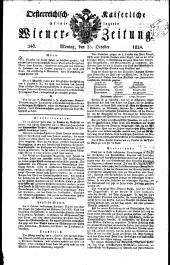 Wiener Zeitung 18241025 Seite: 1