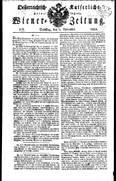 Wiener Zeitung 18241106 Seite: 1