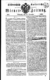 Wiener Zeitung 18241222 Seite: 1