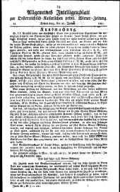 Wiener Zeitung 18250120 Seite: 11