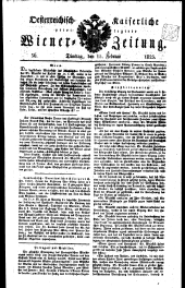 Wiener Zeitung 18250215 Seite: 1