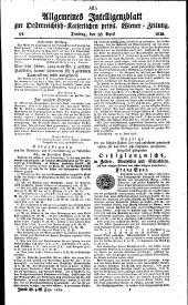 Wiener Zeitung 18250426 Seite: 9