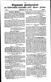 Wiener Zeitung 18250518 Seite: 15