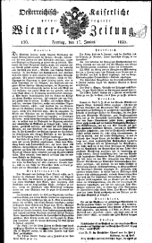 Wiener Zeitung 18250617 Seite: 1