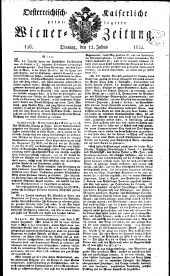 Wiener Zeitung 18250712 Seite: 1