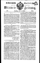 Wiener Zeitung 18250723 Seite: 1