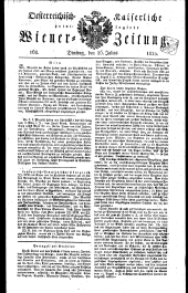Wiener Zeitung 18250726 Seite: 1