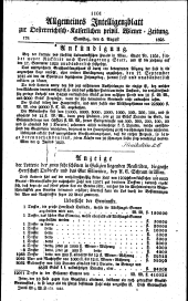 Wiener Zeitung 18250806 Seite: 11