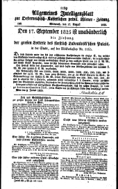 Wiener Zeitung 18250817 Seite: 11