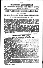 Wiener Zeitung 18250831 Seite: 11