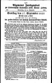Wiener Zeitung 18250915 Seite: 11