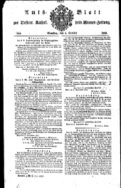 Wiener Zeitung 18251001 Seite: 1