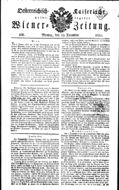 Wiener Zeitung 18251219 Seite: 1