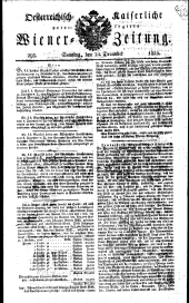 Wiener Zeitung 18251224 Seite: 1