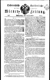 Wiener Zeitung 18251229 Seite: 1