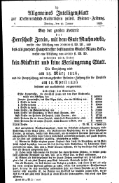 Wiener Zeitung 18260110 Seite: 11