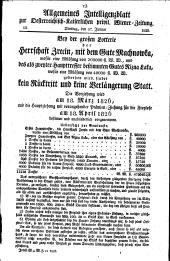 Wiener Zeitung 18260117 Seite: 11