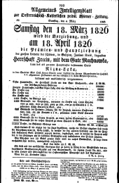 Wiener Zeitung 18260304 Seite: 9