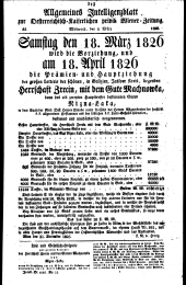 Wiener Zeitung 18260308 Seite: 9